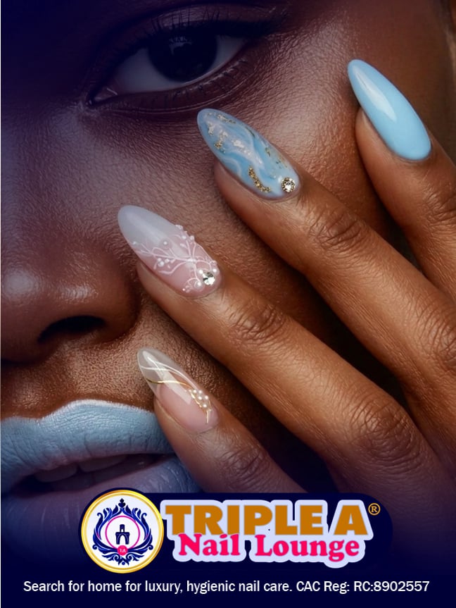 Triple A Nails at Ikorodu - https://triplenaillounge.com