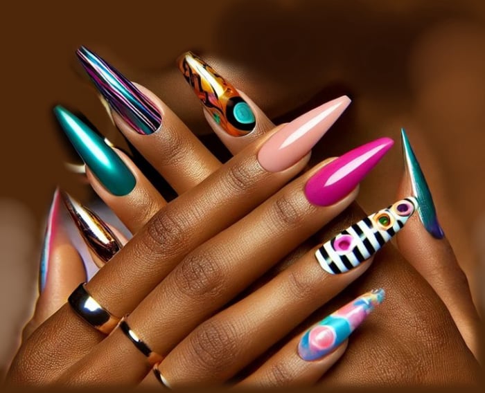 Triple A Nails at Ikorodu - https://triplenaillounge.com
