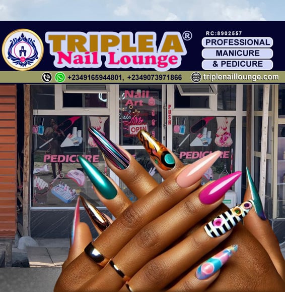 Triple A Nail Lounge Place!