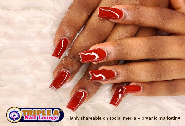 Highly shareable on social media = organic marketing